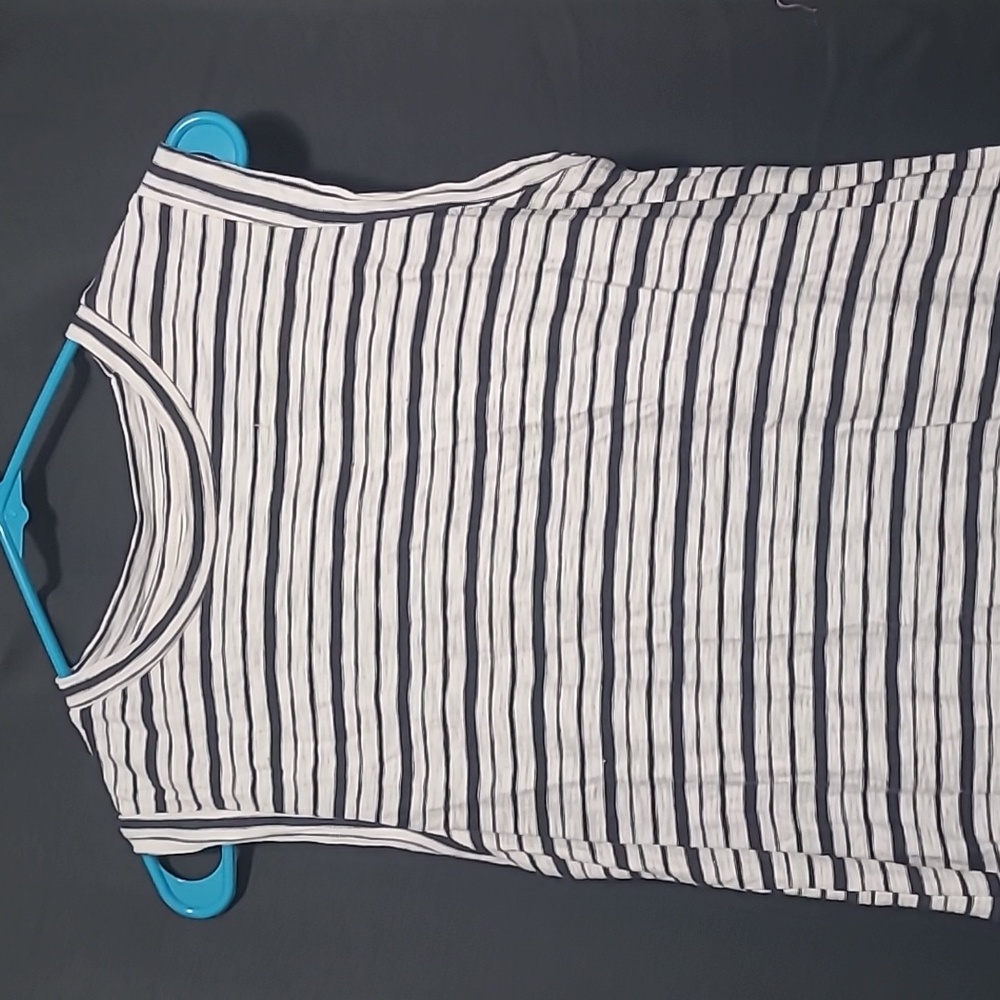 Striped maxi dress